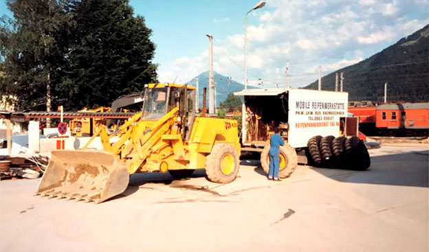 Erweiterung der Werkstatteinrichtung 1992